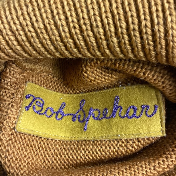 Vintage 1940s cathedral high school Minnesota wool varsity sweater - Picture 4 of 8